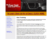 Tablet Screenshot of dev.myfrontsight.com